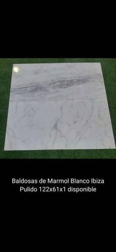 Mármol Blanco Ibiza 61 X 30.5 