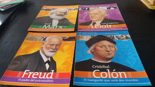 Lote 10 Revistas Cientificos, Filosofos, Pintores, Y Mas... 