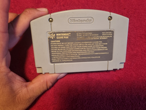 Super Smas Bros 64 Cartucho Original Nintendo 64 N64 (Usado)