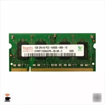 Comprar Memoria Notebook 1gb Ddr2 800mhz Pc2-6400s-666-12 Hynix +nf