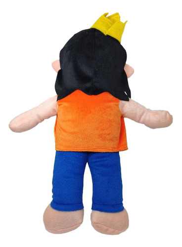 Imagen 4 de 5 de Juguete El Trollino Peluche Vinagrito Los Compas Timba 47cm