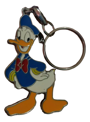 Pato Donald Precioso Llavero Metalico Walt Disney 1098