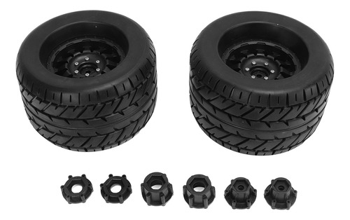 Rc Truck Wheels, 2 Unidades, Acopladores Hexagonales De Goma