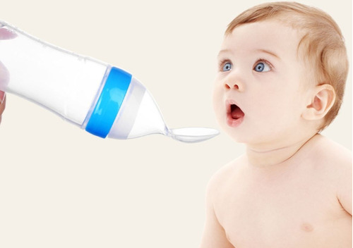 Botella Cuchara Alimentación -bebe-silicona-la Mejor