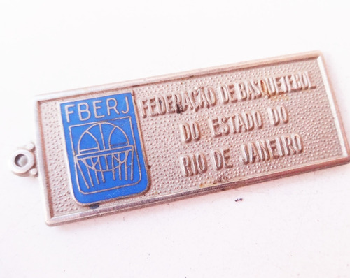 Medalla Antigua Basquet 1991 Basket Brasil Deporte Campeonat