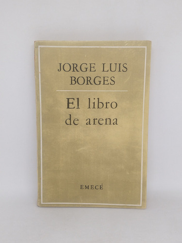 El Libro De Arena Jorge Luis Borges 1ra Edicion