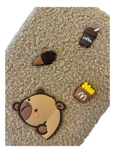 Capibara Cuaderno Peluche A5 Color Marrón Claro