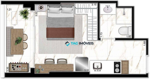 Imagem 10 de 10 de Studios Para Venda À Partir De 24 Metros Quadrados Na Vila Madalena Em São Paulo. - St0042