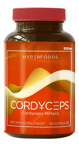 Cordyceps Orgánico - 1000 Mg X 60 Capsulas