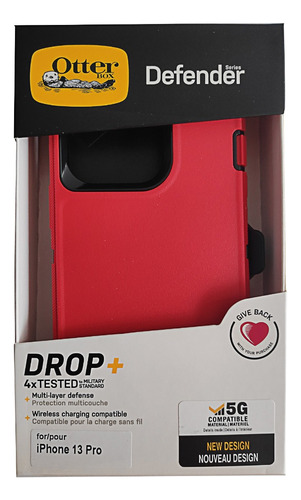 Funda Para iPhone 13mini/pro/pro Max Otter Box Defender Clip