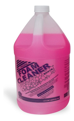 Foam Cleaner 1 Galon 3.75litros Limpiador  Rosa Adesa.