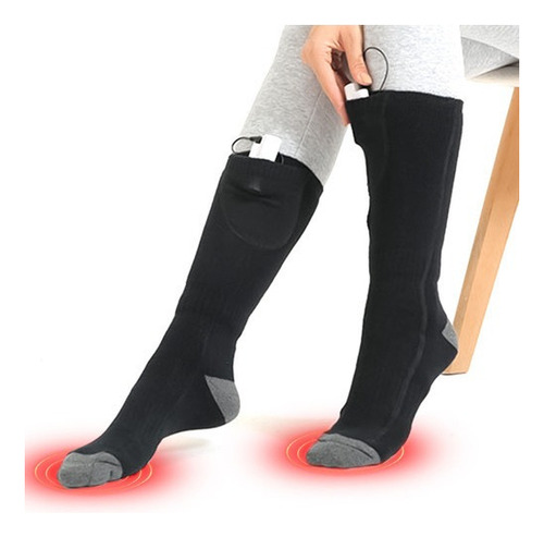 2 Pares De Calcetines De Invierno Con Calefacción Eléctrica