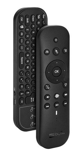 Control Remoto C/ Teclado Mouse Y Puntero Para Smart Tv Celu
