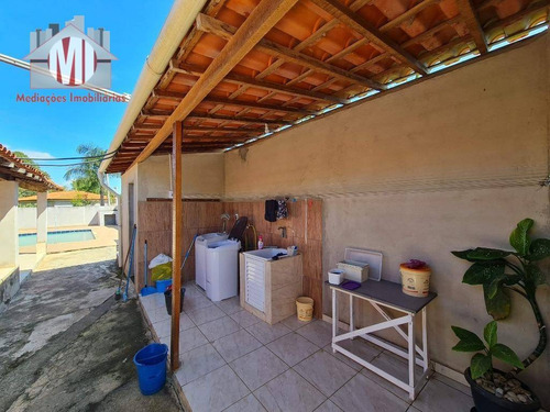 Imagem 10 de 16 de Linda Chácara Com 02 Dormitórios, Piscina, Espaço Gourmet, Bairro Povoado À Venda, 500 M² Por R$ 250.000 - Rural - Socorro/sp - Ch0921