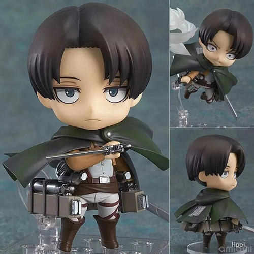 Aplicável A Figura De Acción De Pvc Attack On Titan Levi A