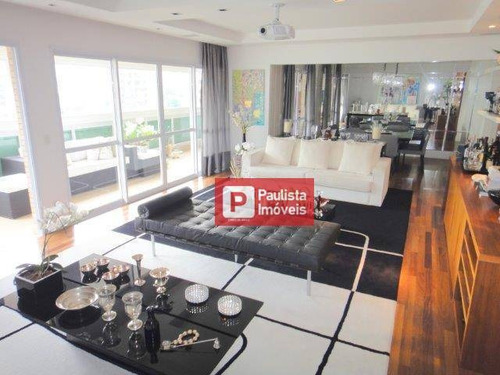 Apartamento Com 4 Dormitórios À Venda, 239 M² Por R$ 3.699.850,00 - Brooklin - São Paulo/sp - Ap10330