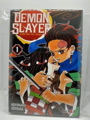 Manga Demon Slayer Kimetsu No Yaiba  Tomo 1