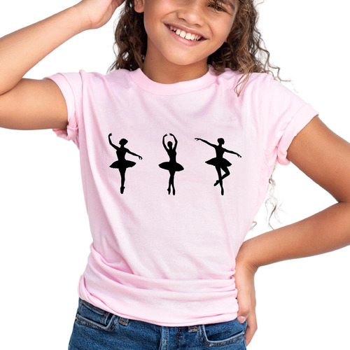 Camiseta De Baile De Bailarina Tallas Juveniles Regalo ...