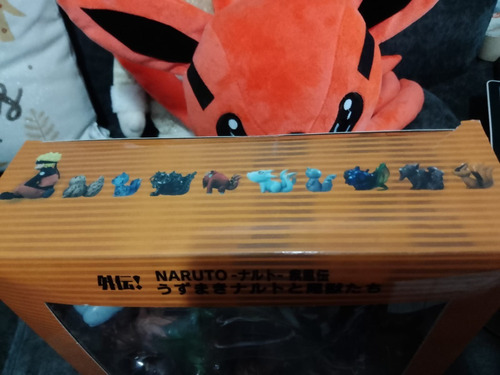 Naruto Shippuden Y 10 Bijus Figuras De Bestias De Colas. (Usado)