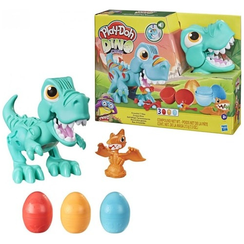 Dino Gloton Play Dooh Crew Dinosaurio Juguete Hasbro T Rex