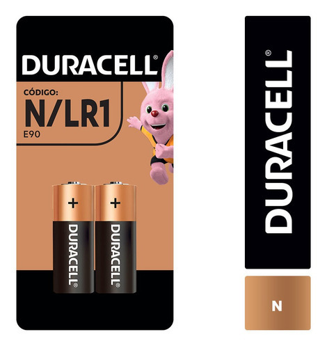 Pila Alcalina Médica Duracell Tamaño N 2 Unidades