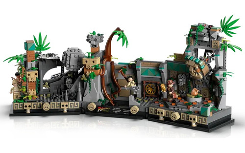 Kit Lego Indiana Jones Templo Del Ídolo Dorado 77015 3+ Cantidad de piezas 1545