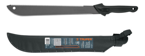 Machete Doble Filo Con Sierra Incluye Funda Truper Mach-18b