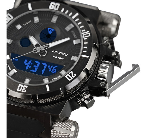 Infantry Mens Digital Quartz Reloj De Pulsera Sport Chronogr