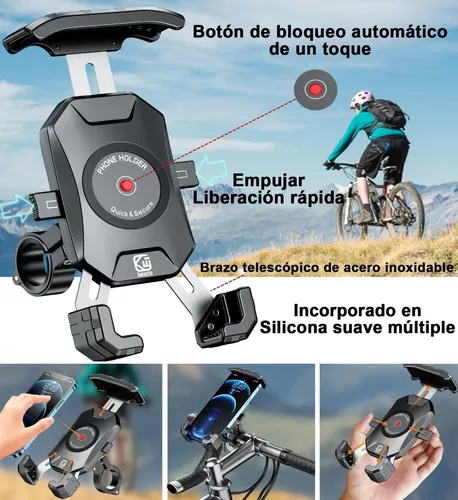 Base Soporte Porta Celular Para Moto Bicicleta Universal