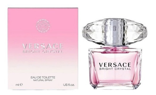 Perfume Versace Bright Crystal 90ml Damas Fragancia Mujer