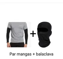 Comprar Balaclava Mas Par De Mangas Deportivo Proteccion Uv