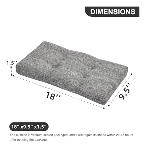 ~? Baibu Taburete Cojín Rectangular, Taburete Súper Suave Co