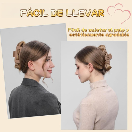 Pinzas Para Cabello, 8 Piezas Pinzas Para El Cabello Para