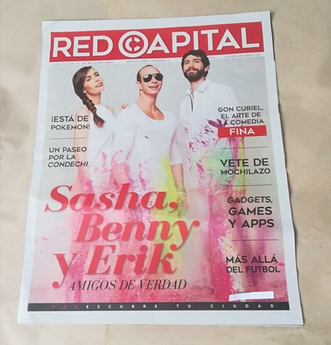 Sasha, Benny Y Erik Revista