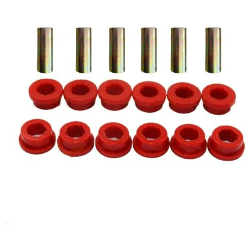 Red Lower Control Arm Bushing Kit For Honda Civic 1988-1 Uux