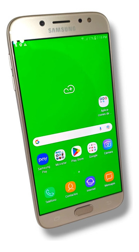 Celular Galaxy J7 Pro Dorado 16gb Rom 3gb Ram Solo Movistar Dorado Claro (Reacondicionado)