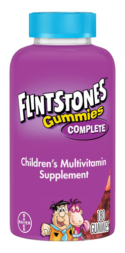 Vitaminas Para Niños En Gomas 180 Unidades Flintstones  