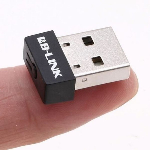 Imagen 1 de 3 de Antena Wifi Usb Adaptador Portatil Nano Wifi, Para Pc Laptop