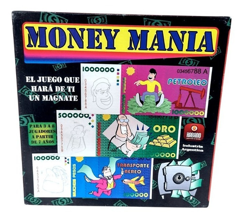 Money Manía - Juego De Mesa - Habano