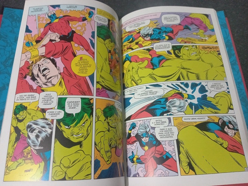 Imagem 5 de 10 de Lote 6 Hq Herois Poderosos Marvel Salvat Capa Vermelha Rjhm