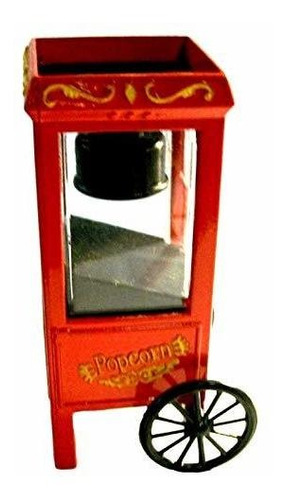 Sacapunta - Red Popcorn Cart Die Cast Metal Collectible Penc