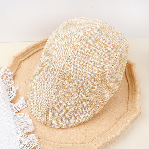 Gorro Unisex Con Forma De Boina Transpirable, De Algodón Y L
