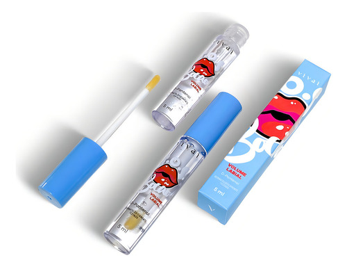 Gloss Labial Sos Bocão Com D - Pantenol - Vivai Cor Branco