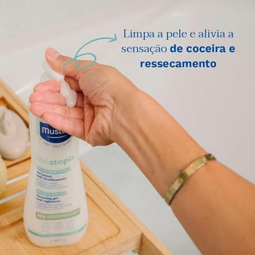 Kit Com 2 Gel Lavante Stelatopia 500ml - Mustela