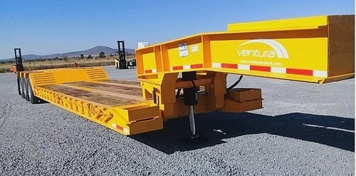 Imagen 2 de 11 de Remolque Ventura Lowboy Cuello Desmontable 2022 Cama Baja