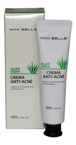 Crema Anti-acne De Aloe Vera Max Belleza 