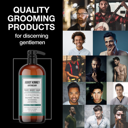 Lavagem 3 Em 1, Shampoo Hidratante, Condicionador, Sabonete