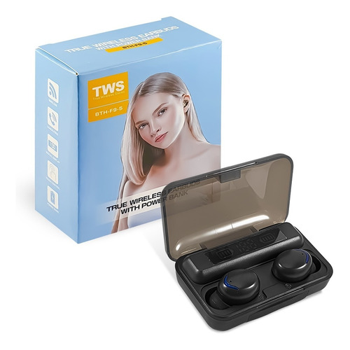 Auriculares Bluetooth Tactil Tws F9 Manos Libres - Otec