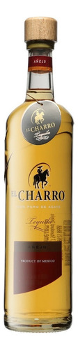 Tequila El Charro Añejo 750 Ml