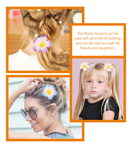 Pinza Para El Pelo Con Forma De Orquídea Con Forma De Frangi